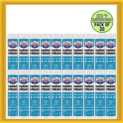 Lucas Oil 10320 14-ounce Semi Synthetic Multi-purpose Marine Grease (Pack of 20) - Imagem 1 de 3