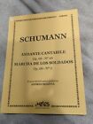 Schumann 2 Stück für klassische Gitarre Vintage Noten, Transc von A.Segovia
