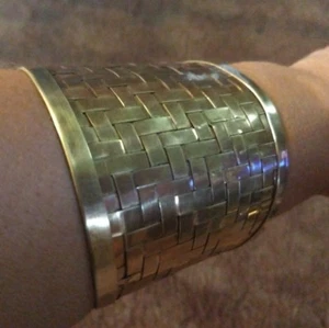 Disfraz de Halloween Cleopatra, Egipcio, Romano Vintage Brazalete Puño Pulsera - Imagen 1 de 4