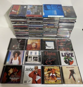 Wholesale Lot 100 + Music CD Classic Rock Pop Clash AC/DC Cash Sinatra - Picture 1 of 16