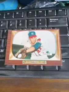 Johnny Logan sp Milwaukee Braves 1955 Bowman #180 EX See Scan!!!!! - Picture 1 of 2