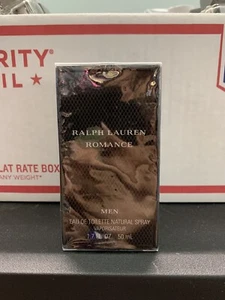 ROMANCE RALPH LAUREN MEN 1.7oz / 50ml Eau de Toilette Spray DISCONTINUE Classic - Picture 1 of 3