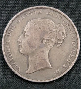 1856 Shilling Great Britain #483 - Picture 1 of 2