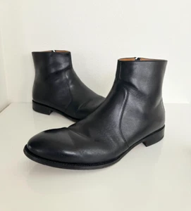 Beckett Simonon Easton seitlicher Reißverschluss Stiefel Vollnarbenleder Knöchel schwarz Herren 13 - Bild 1 von 16