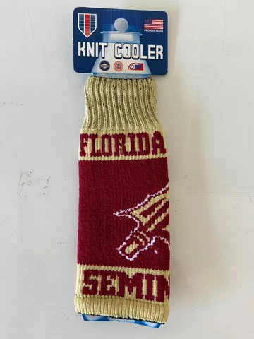 Florida State Knit Bottle Cooler One Size Fits All- NEW Cover