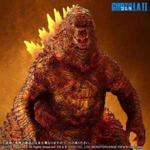 TOHO Large Monster Series Godzilla 2019 Burning X-Plus Shonen Rick Premium Japan - Picture 1 of 10