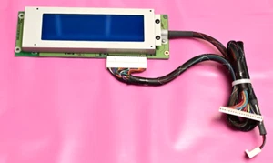 Optrex DMF5010 NB-FW-BFN gruppo display LCD con retroilluminazione blu/bianco con cavo - Foto 1 di 8