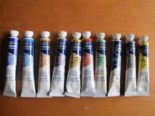 WINSOR & NEWTON Cotman Watercolour Paint Tubes, 8ml, Mix of 10 Different Colours