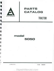 Allis Chalmers 5050 Parts Manual - Bild 1 von 1