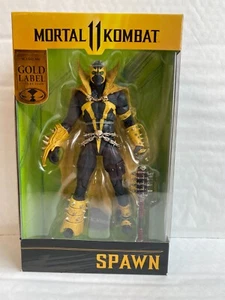 BNIB MCFARLANE PLATINUM EDITION MORTAL KOMBAT 11 GOLD LABEL SPAWN ACTION FIGURE - Picture 1 of 5