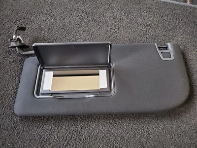 2015 2016 2017-2020 Ford F-150 Sun Visor Left LH Driver Side Black OEM Light  - Image 1 of 4