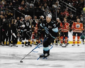 Autographed Seattle Kraken Jordan Eberle 8x10 Photo Original - Picture 1 of 2