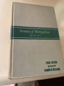 Primer Of Navigation By Mixter Third edition US Navy Made USA - Picture 1 of 3