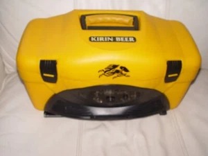 KIRIN BEER COOLER AM FM RADIO Ice Chest Portable Insulated Camp Outdoors Picnic - Picture 1 of 8