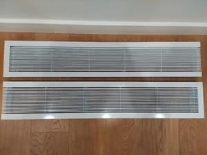 Titus Architectural großer 2-teiliger Lineardiffusor, Aluminium, CT-481 - Bild 1 von 6