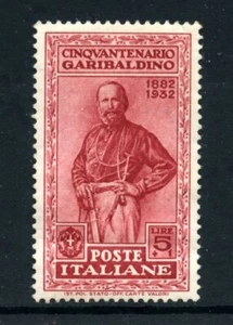 1932 - REGNO - 5+1 LIRA GARIBALDI - NUOVO - LOTTO/28426 - Imagen 1 de 2