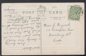 Family History Postcard - Maycock - 10 Brompton View, Leeds RF2011 - Picture 1 of 1