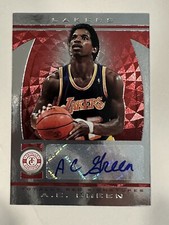 2013-14 Totally Certified Signatures Totally Red A.C. Green #49 auto /10
