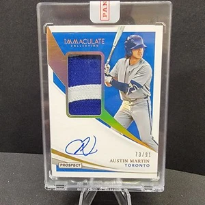 2021 Panini Immaculate Collection Austin Martin #PPA-AM PPA /91 - Picture 1 of 2