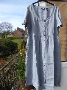 Brand new Lands End 100% linen dress XXL 24-26 linen dress Lands End dress - Picture 1 of 13