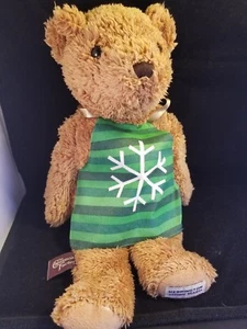 Cheesecake Factory plush Bear  Herrington Teddy Bear snowflake apron - Bild 1 von 5