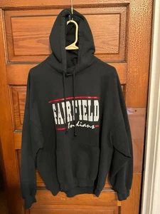 Vintage Fairfield Indians Kapuzenpullover XL Gut - Bild 1 von 3