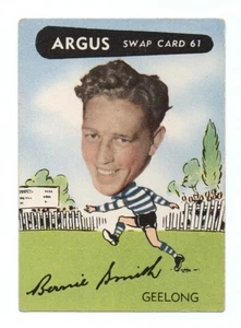 1954 Argus (61) Bernie SMITH Geelong - Picture 1 of 2