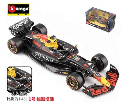 Bburago 1:43 2025 Oracle RB21 F1 Formula Red Bull Max Verstappen Regular Bahrein Foto 1 de 4