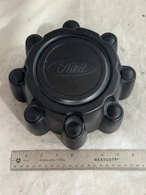 2000-05 FORD EXCURSION F250 Super Duty Black Center Cap 2C34 1A096 FA EA - Image 1 of 4