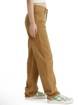 Pantalones holgados de pana Levis 94 talla 32x31 marrón tiro medio pierna recta, NUEVO Foto 1 de 4