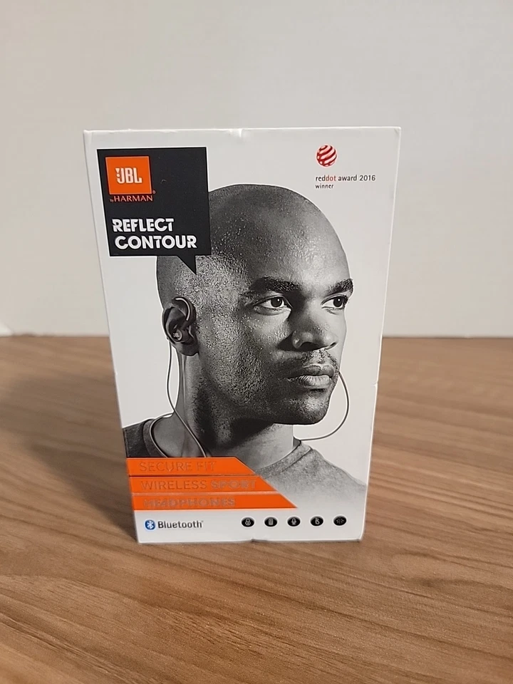 JBL Reflect Contour Secure Fit 无线运动耳机-零件,不充电 — 第 1/4 张图片