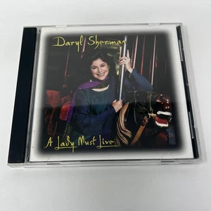 Daryl Sherman - A Lady Must Live CD 1998 Jazz Vocal After 9 Records - Bild 1 von 2