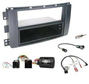 Radioset Lenkradadapter DIN Autoradio für Smart ForFour 2004-2006 schwarz - Bild 1 von 6