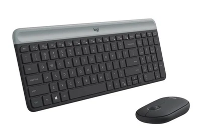 Logitech MK470 Slim Wireless Keyboard Mouse Combo - Graphite - Image 1 of 4
