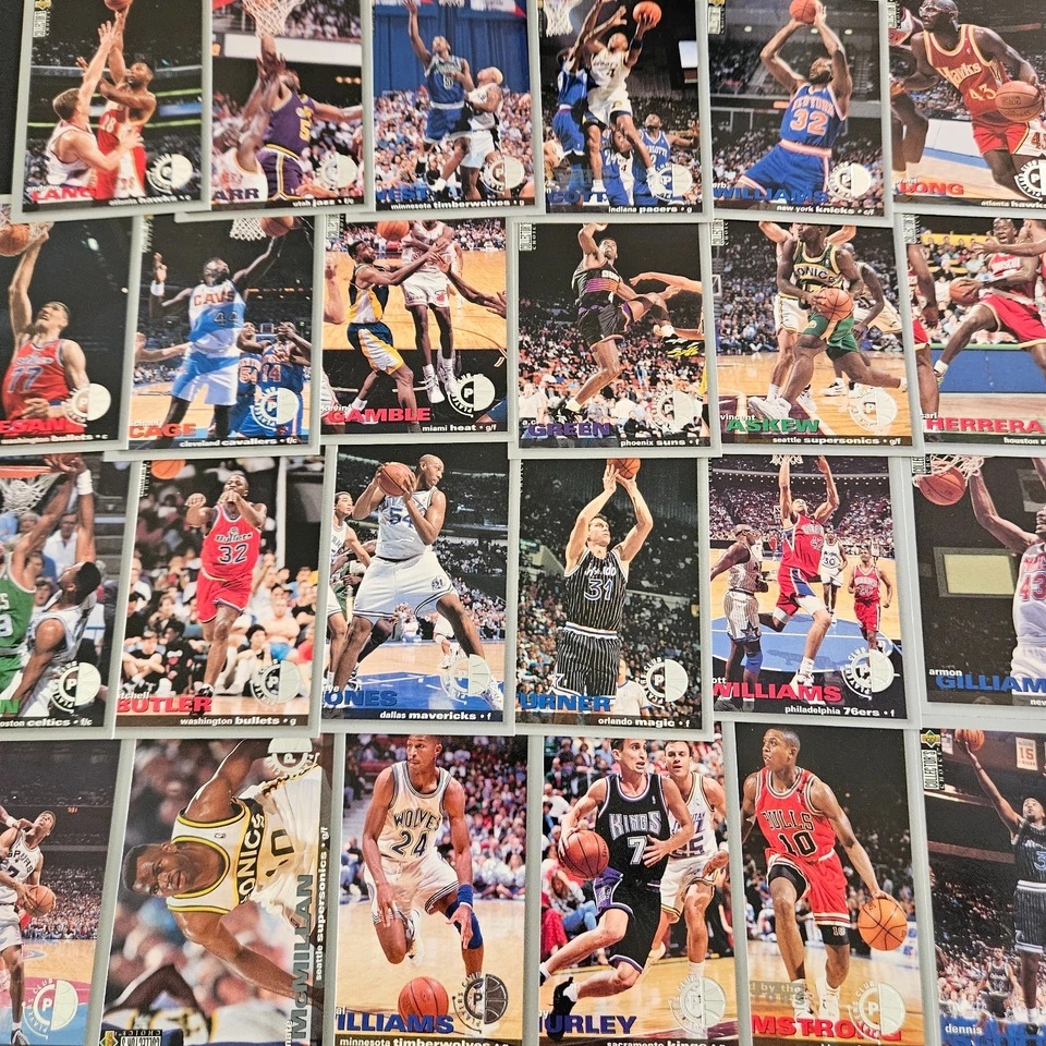 1995-96 UPPER DECK COLLECTOR'S CHOICE PLAYERS CLUB BASKETBALL YOU PICK SEE SCANS - Image 1 of 1