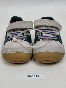 Zapatilla deportiva Stride Rite unisex-bebé movimiento suave Kylin blanca talla 3W niños - Imagen 1 de 5