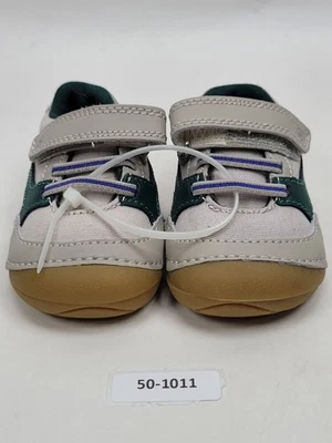 Zapatilla deportiva Stride Rite unisex-bebé movimiento suave Kylin blanca talla 3W niños Foto 1 de 4