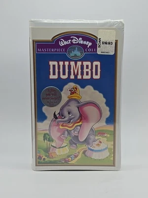 Dumbo (VHS Tape, 1999, Walt Disney) Factory Sealed With Water Marks  - Image 1 of 4