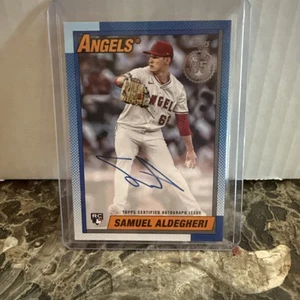 2025 Topps Series 2 - 1990 Topps Autographs Samuel Aldegheri RC #90B2-SA - Bild 1 von 2