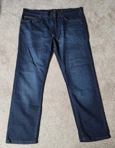 RARE! Lee 40 x 30 Classic Fit 130272 2006840 Blue Jeans Denim Dark Wash NEW! - Picture 1 of 4