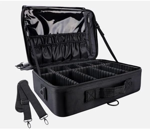 Estuche Tren Maquillaje Viaje Gran Capacidad 16.5 Pulgadas Maquillaje Profesional Cosmético - Imagen 1 de 4