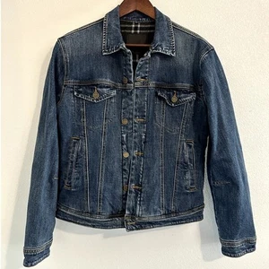 BLANK NYC Denim Jacket Wool Flannel Size S Streetwear Heritage Casual Classic - Picture 1 of 15