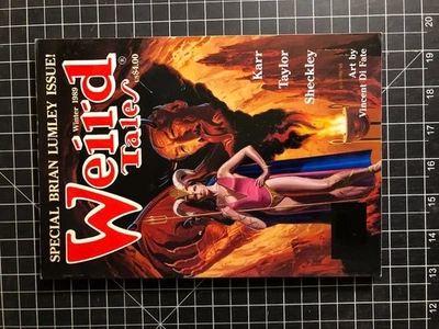 WEIRD TALES 295 Winter 1989/90 BRIAN LUMLEY issue Foto 1 de 2