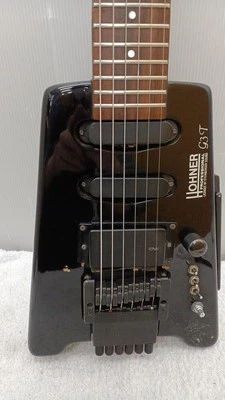 HOHNER G3T Usado Cuerpo de Arce Cuello de Arce Diapasón de Palisandro Negro Foto 1 de 4