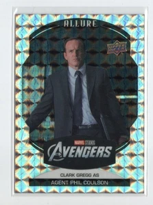 Marvel Allure 2022 WHITE DIAMOND Parallel #16 Clark Gregg Agent Coulson #35/50 - Picture 1 of 4