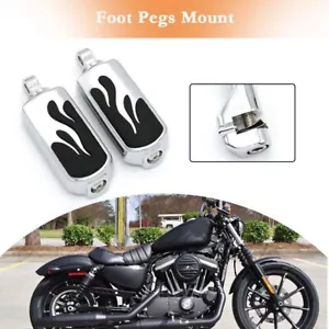 Foot Pegs Footrests Pedal Motorcycle New For Yamaha V-STAR XVS1300 XVS650 - Bild 1 von 15
