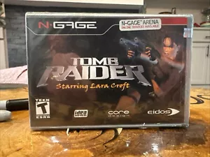 Tomb Raider Starring Lara Croft Nokia N-Gage Game Complete with Manuals Sealed - Picture 1 of 10