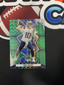 2022 Panini Mosaic Mac Jones Green Prizm #133 Patriots - Bild 1 von 2