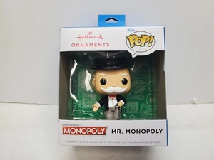 Hallmark Christmas Tree Ornament Funko Pop! Mr. Monopoly - Picture 1 of 3