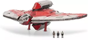 *NEW* STAR WARS Micro Galaxy Squadron Ahsoka T-6 Jedi Shuttle 13" with figures - Picture 1 of 5